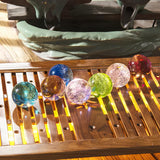 Orbes Galactiques en Cristal Lumineux