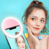 Lumière Anneau Selfie