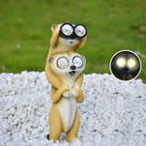 Figures Lumineuses de Suricate SolarKats™