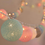 Guirlande de Boules de Coton