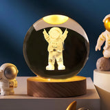 Boule de Cristal Lumineuse