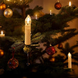 Bougies de Noël Clip-On sans Fil