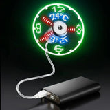 Ventilateur Horloge TimeGlow™