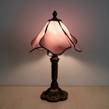 Lampe classique avec motif floral