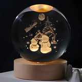 Boule de Cristal Lumineuse