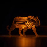 WildCraft™ Lampe Animale en Bois