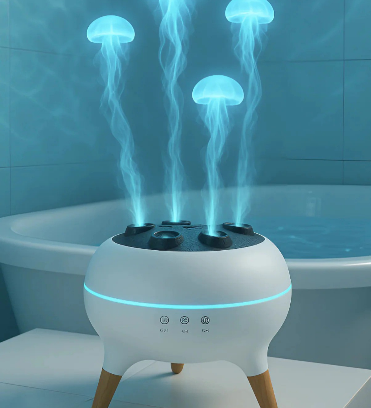 Lampe Étoile Océan + Diffuseur Méduse