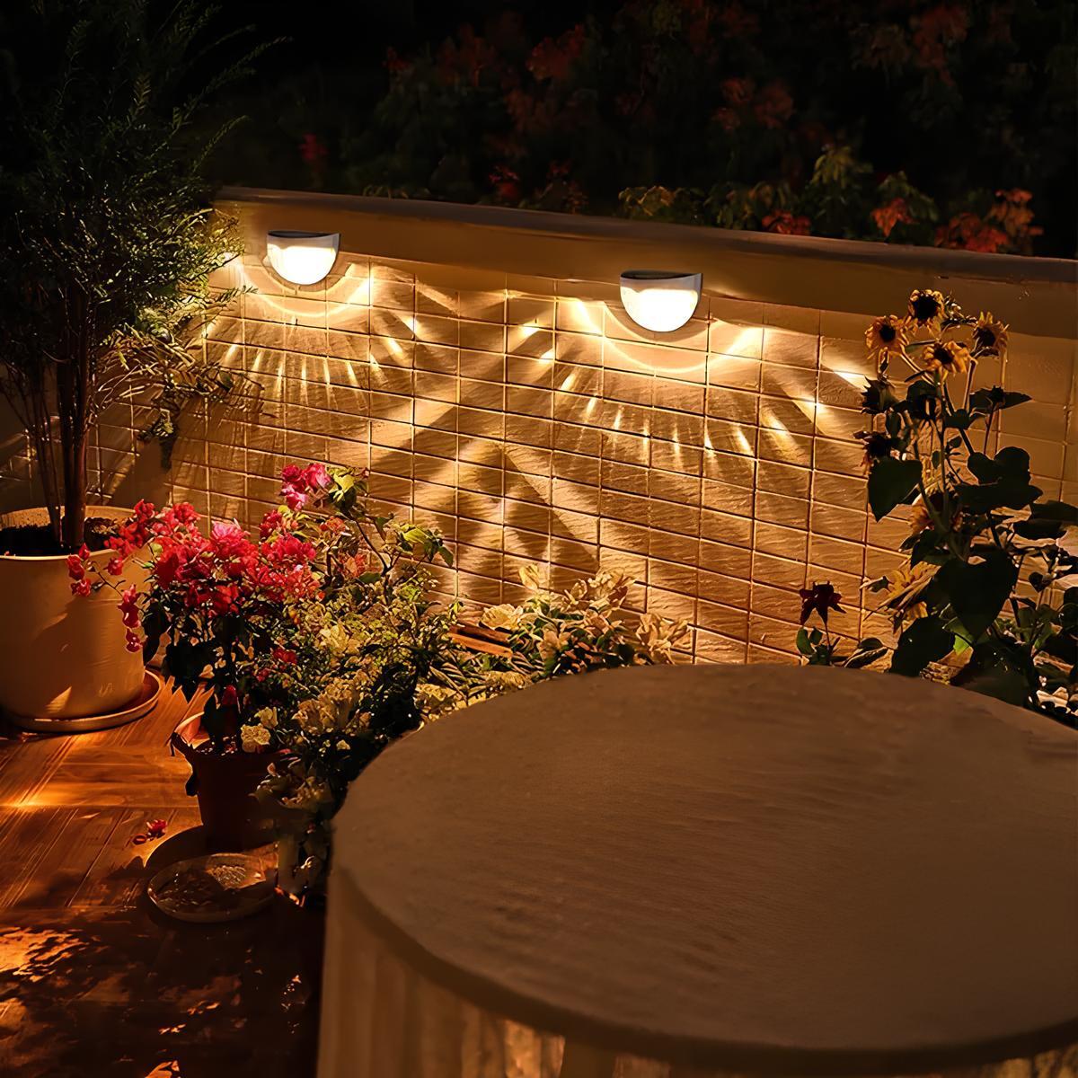 Lampe Murale Solaire Extérieure