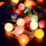 Guirlande de Boules de Coton