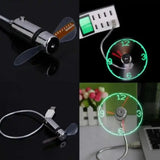 Ventilateur Horloge TimeGlow™