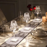 Lampe en Cristal Étincelant