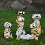 Figures Lumineuses de Suricate SolarKats™