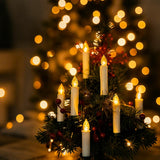 Bougies de Noël Clip-On sans Fil