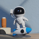 Lumière de Projection Astronaute