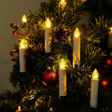 Bougies de Noël Clip-On sans Fil