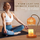 Lampe réchauffe-cire avec minuterie