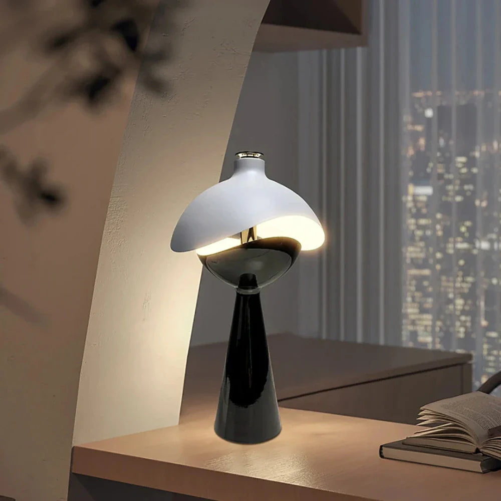 LumiDome™ Lampe de Table Sculptée
