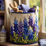 Panier de Rêves Bluebonnet | Panier à Linge Fait Main