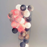 Guirlande de Boules de Coton