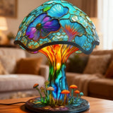 Lampe magique avec design de champignon