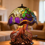 Lampe à motif de tentacules marins