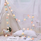 Guirlande de Boules de Coton