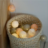 Guirlande de Boules de Coton