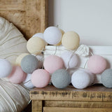 Guirlande de Boules de Coton