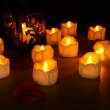 Bougies sans flamme
