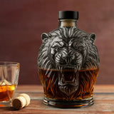 Carafe à Whisky Tête de Lion