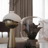 LumiDome™ Lampe de Table Sculptée