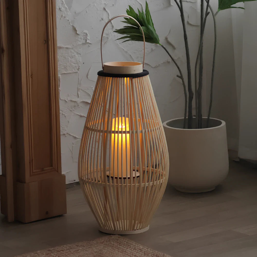 WeaveCraft™ Lanterne en Bambou