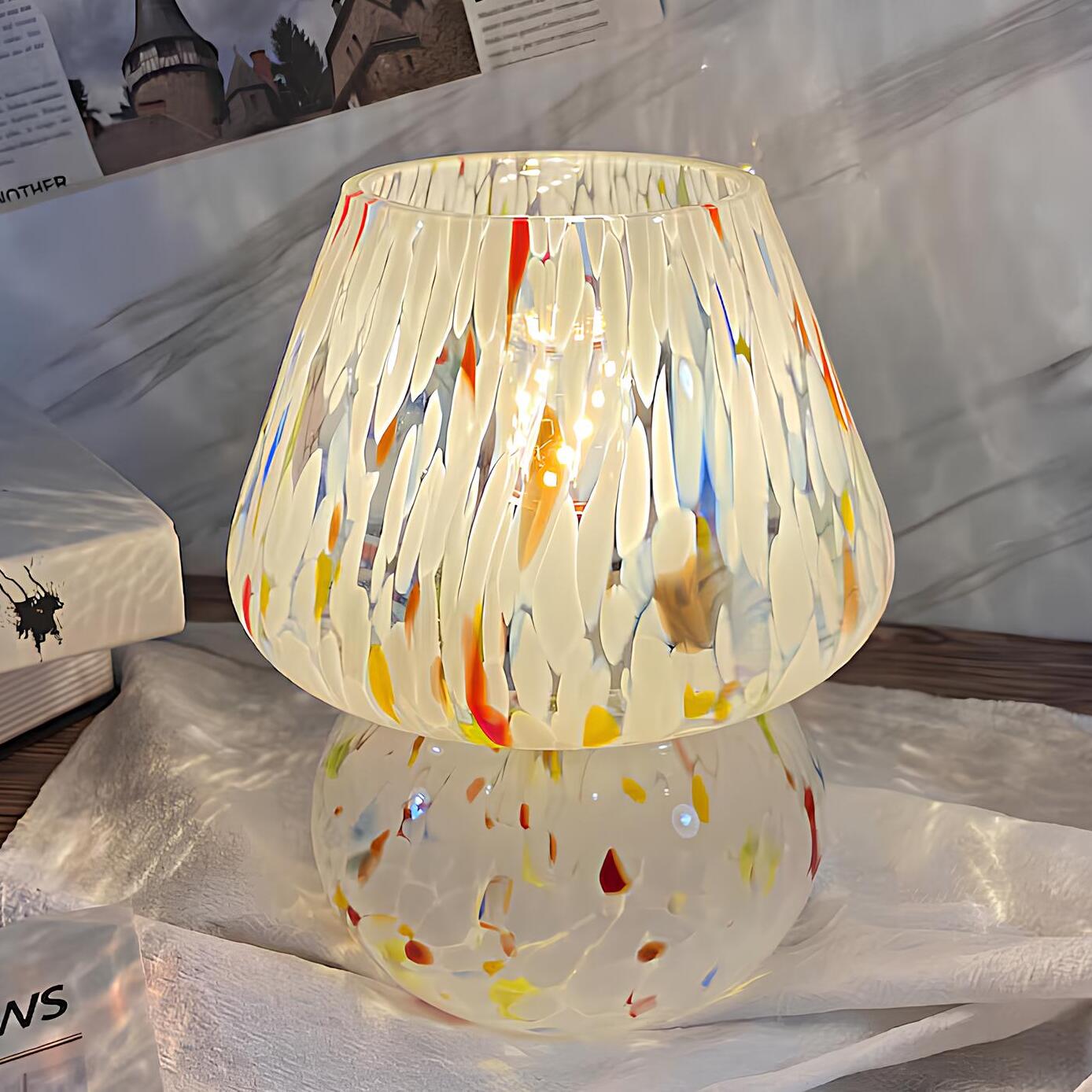 Lampe en verre soufflé à la main Verra™