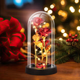 Cadeau de Rose en Verre EverGlow