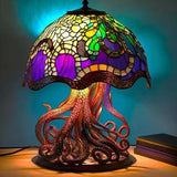 Lampe à motif de tentacules marins
