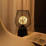 Lampe en Fer Rayonnante