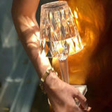 Lampe en Cristal Étincelant